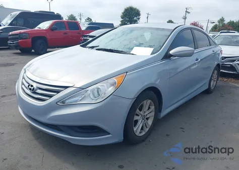 2014 Hyundai Sonata Gls from USA, damaged, VIN 5NPEB4AC2EH864431